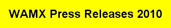 WAMX Press Releases 2010